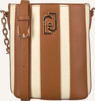 Cognac LIU JO Schoudertas S DRAWSTRING CREA - medium
