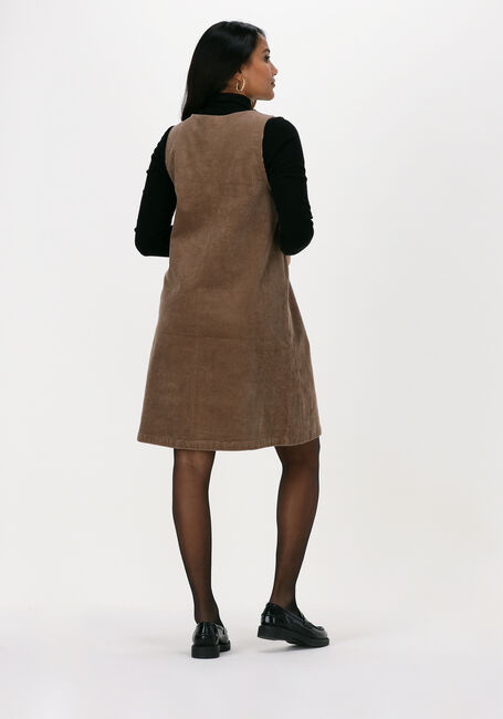 Bruine MSCH COPENHAGEN Mini jurk FELUCA SL DRESS - large