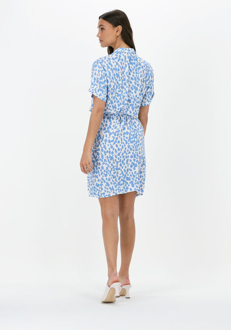 Lichtblauwe FABIENNE CHAPOT Mini jurk BOYFRIEND DRESS - large