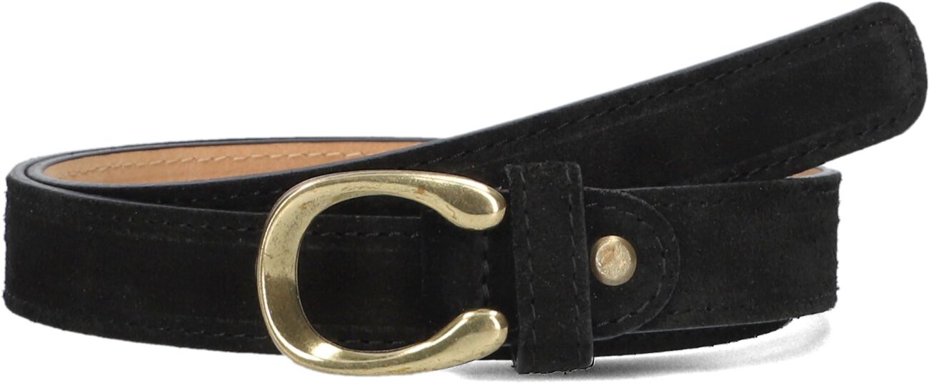 Notre-v Zwarte Leren Riem Cece Stijl Black Dames