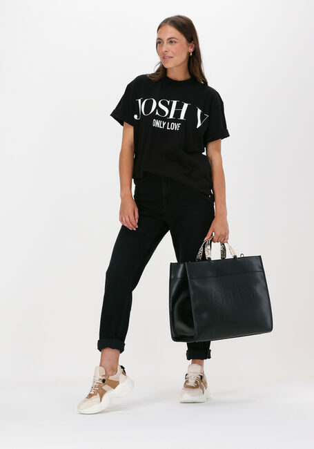 Zwarte JOSH V T-shirt TEDDY ONLY LOVE - large