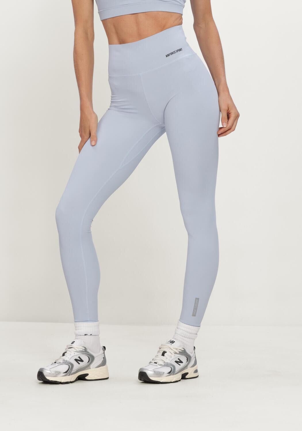 Lichtblauwe AIRFORCE Legging BUTTER FEEL SPORT LEGGING - large