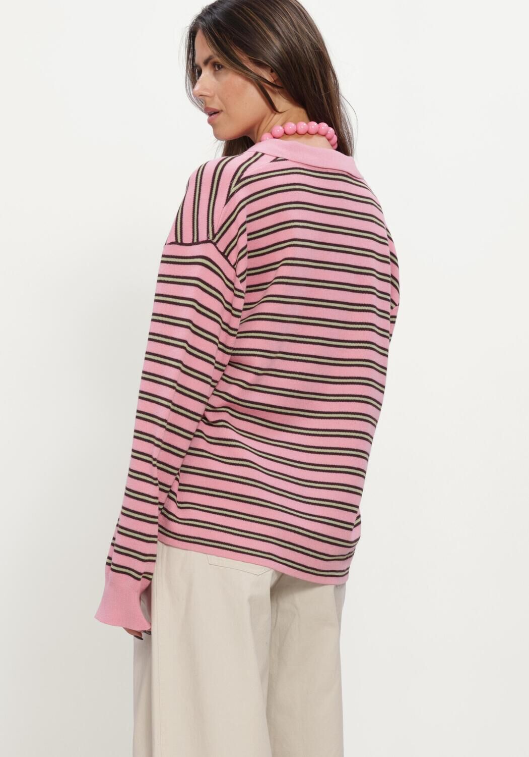 Multi BOII STUDIOS Trui ADANNE POLO KNIT - large