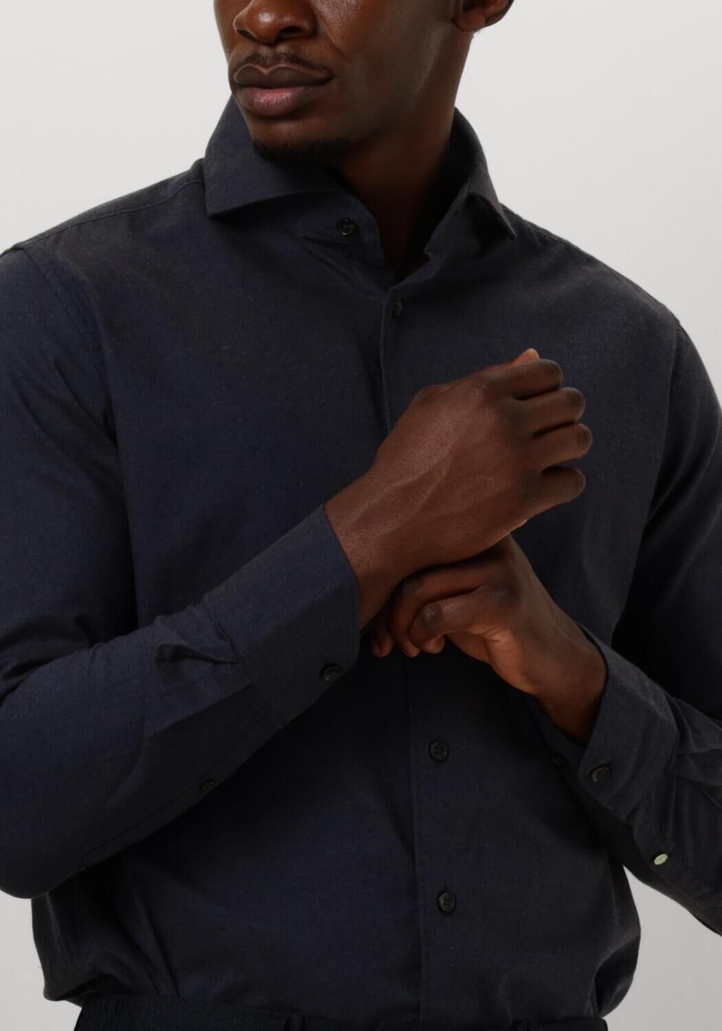 DSTREZZED Heren Overhemden Olav Shirt Blauw