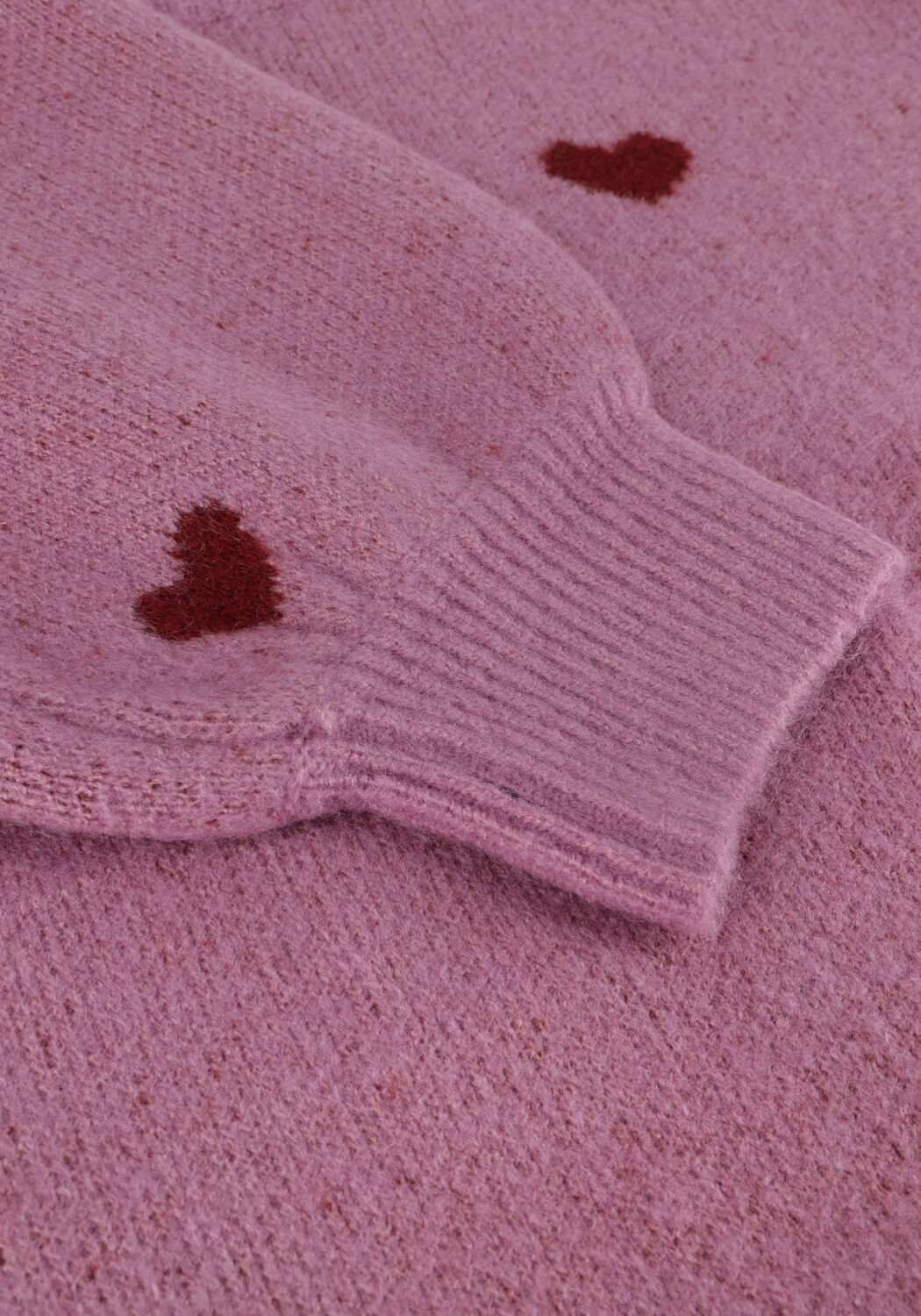 Paarse YDENCE Trui KNITTED SWEATER LUV - large