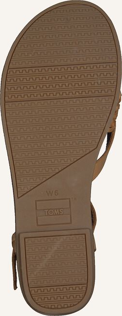 Camel TOMS Platte sandalen WM LEXIE SAND Camel TOMS Platte sandalen WM LEXIE SAND - large