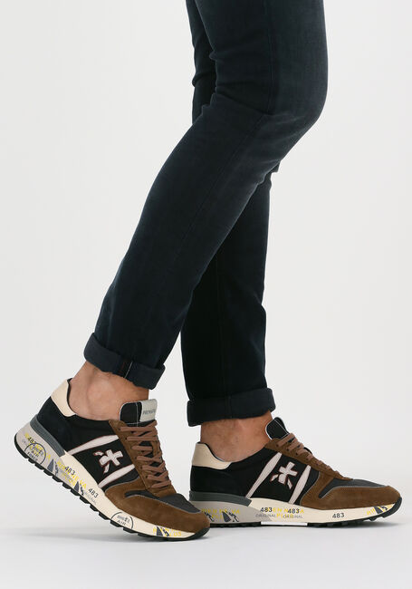 Cognac PREMIATA Lage sneakers LANDER - large