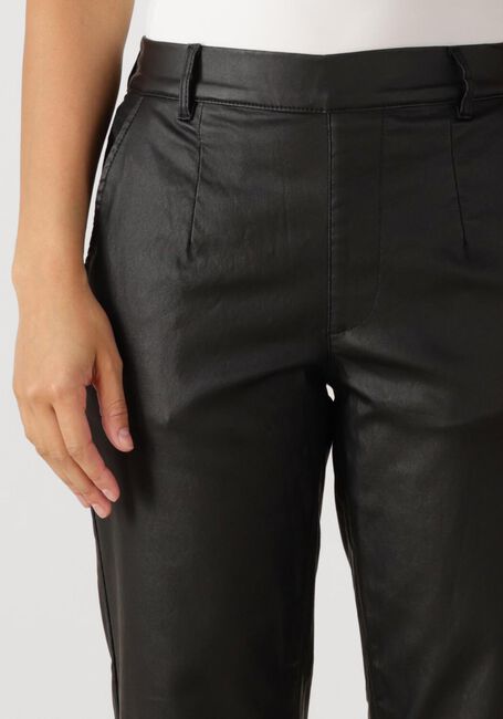 Zwarte OBJECT Pantalon OBJBELLE LISA COATED PANT NOOS - large