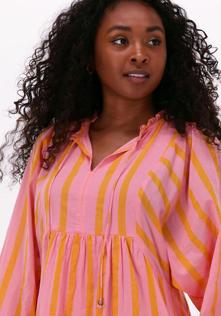 Roze CIRCLE OF TRUST Midi jurk REESE DRESS - large