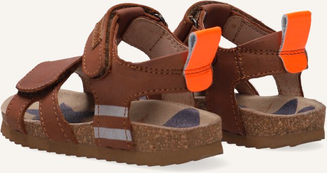 Cognac SHOESME Platte sandalen BI21S086 Cognac SHOESME Platte sandalen BI21S086 - large