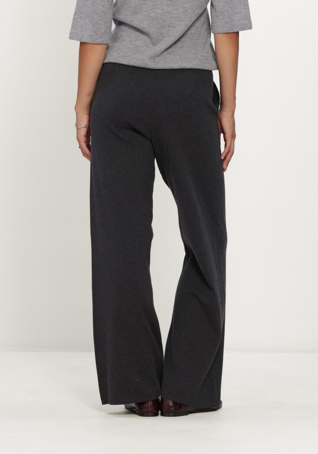 Antraciet KNIT-TED Midirok NADA PANTS - large
