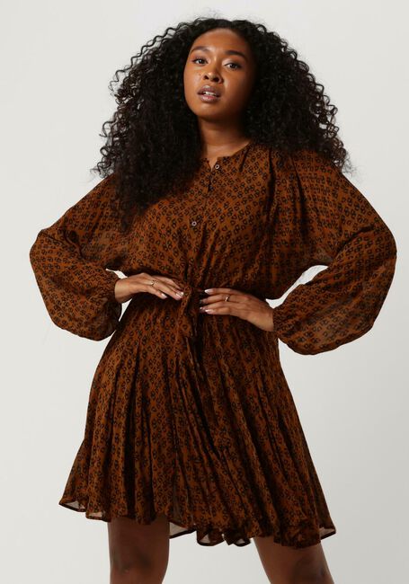 Ik heb een Engelse les Mammoet Dubbelzinnigheid Gouden CIRCLE OF TRUST Mini jurk JUNA DRESS | Omoda