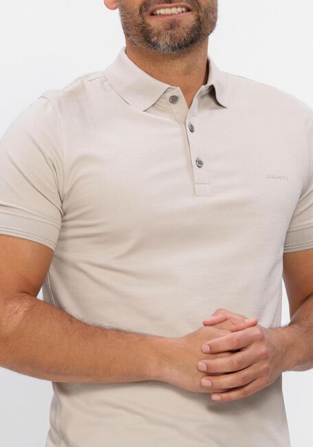 Beige GENTI Polo POLO 3 BUTTON SS 1219 - large