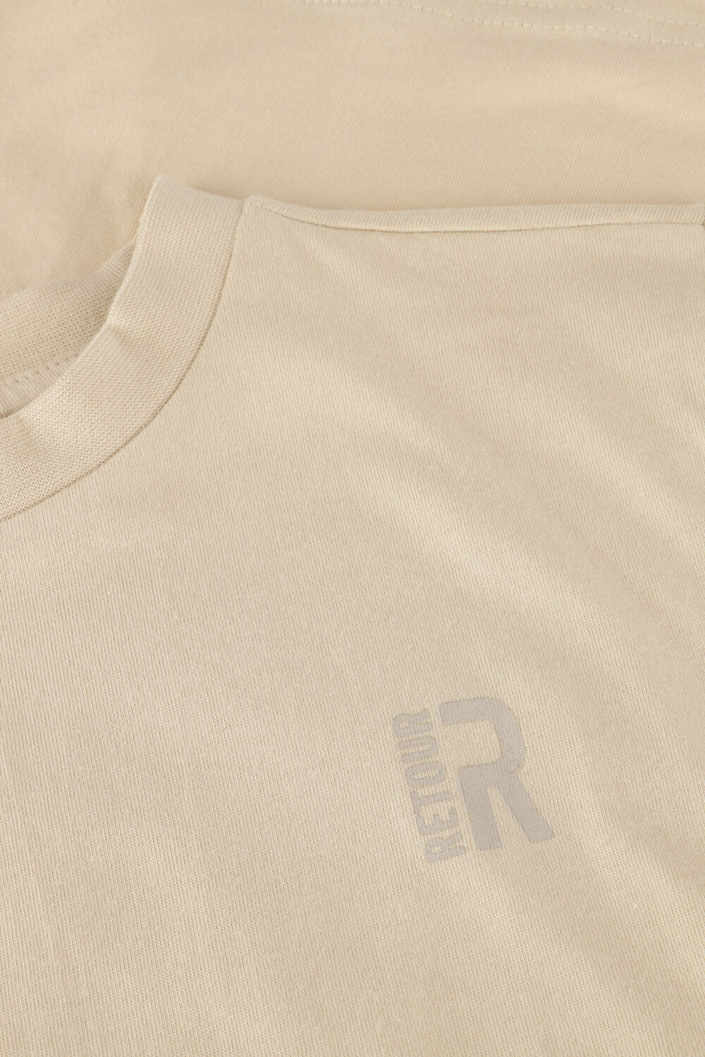 RETOUR Jongens Polo's & T-shirts Seth Ecru