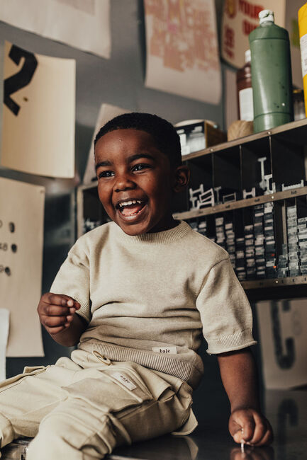 Groene BAJE STUDIO T-shirt MACK Groene BAJE STUDIO T-shirt MACK - large