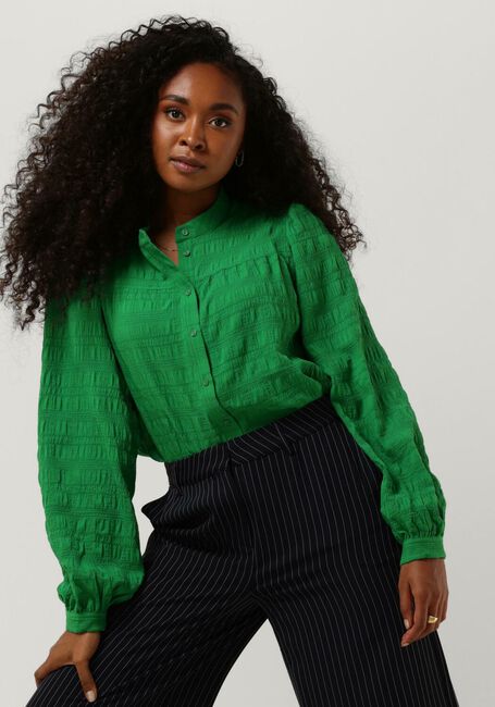 Donkergroene LOLLYS LAUNDRY Blouses NICKY SHIRT - large