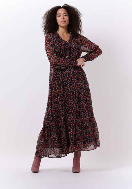 Blauwe MOLIIN Maxi jurk ELENA - large