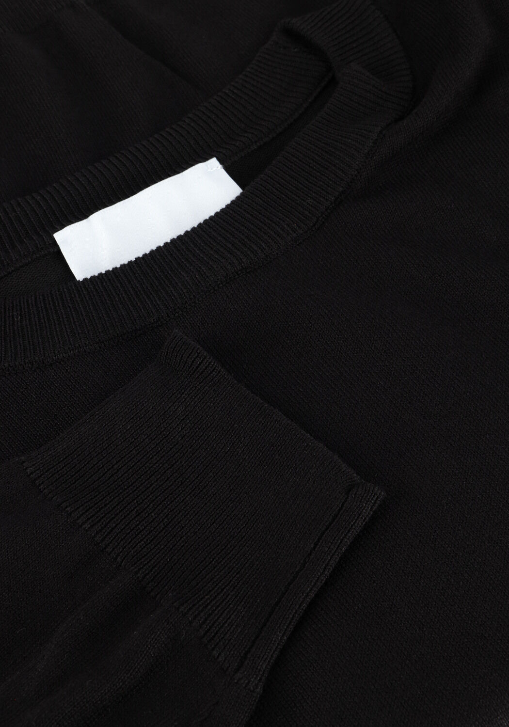 Zwarte MINUS Trui MSMEKIRA SOLID KNIT PULLOVER - large