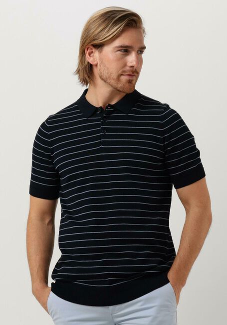 Donkerblauwe SAINT STEVE Polo HESSEL - large