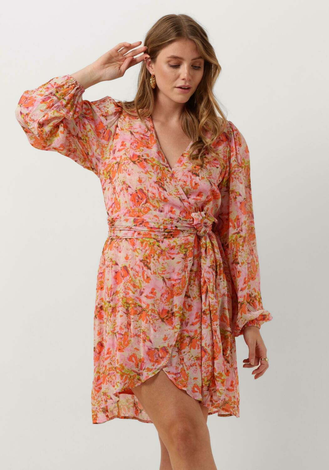 Freebird Blossom Mini Jurk Multicolor Dames