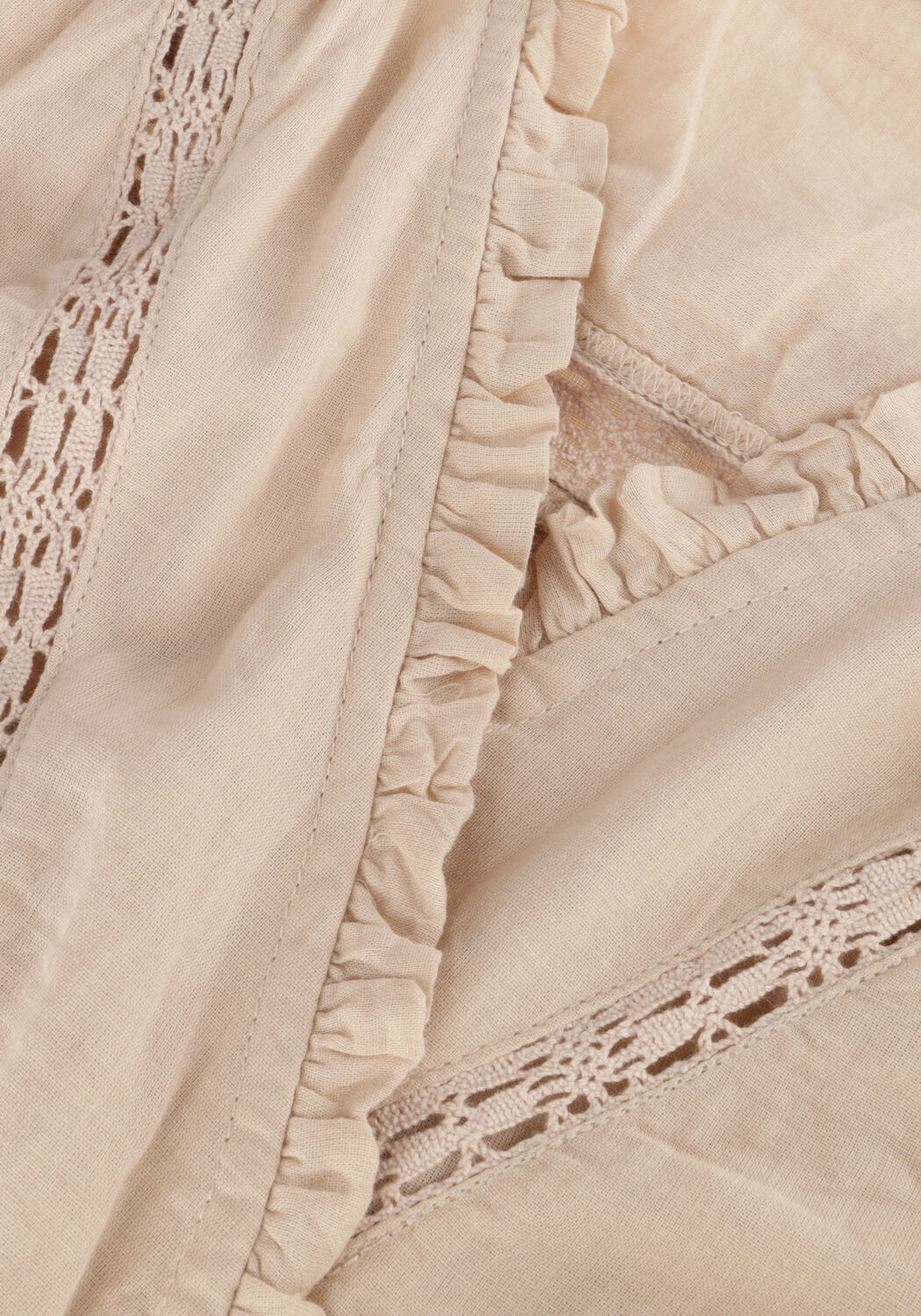 Zand NEO NOIR Mini jurk ADA S VOILE DRESS - large