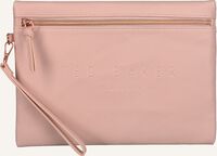 Roze TED BAKER Clutch IVAR - medium