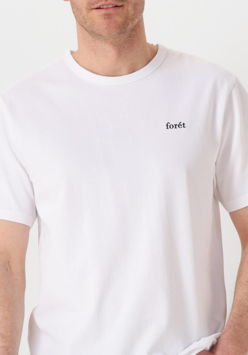 FORÉT Forét Heren Polo's & T-shirts Oak T-shirt Wit