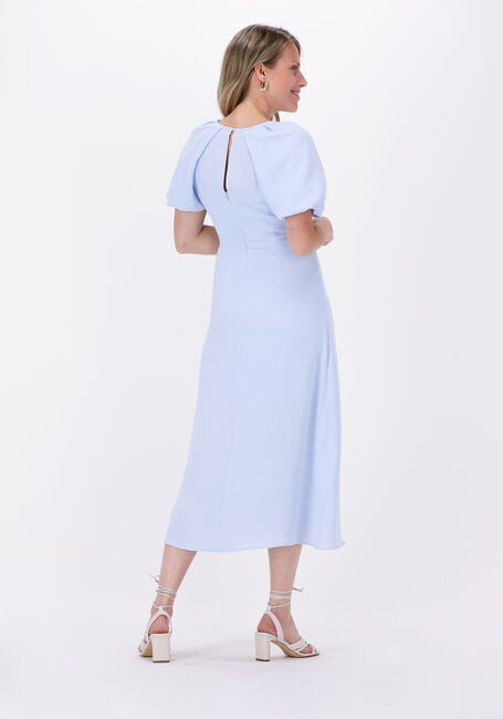 Lichtblauwe NEO NOIR Maxi jurk BOMBA SOLID DRESS - large