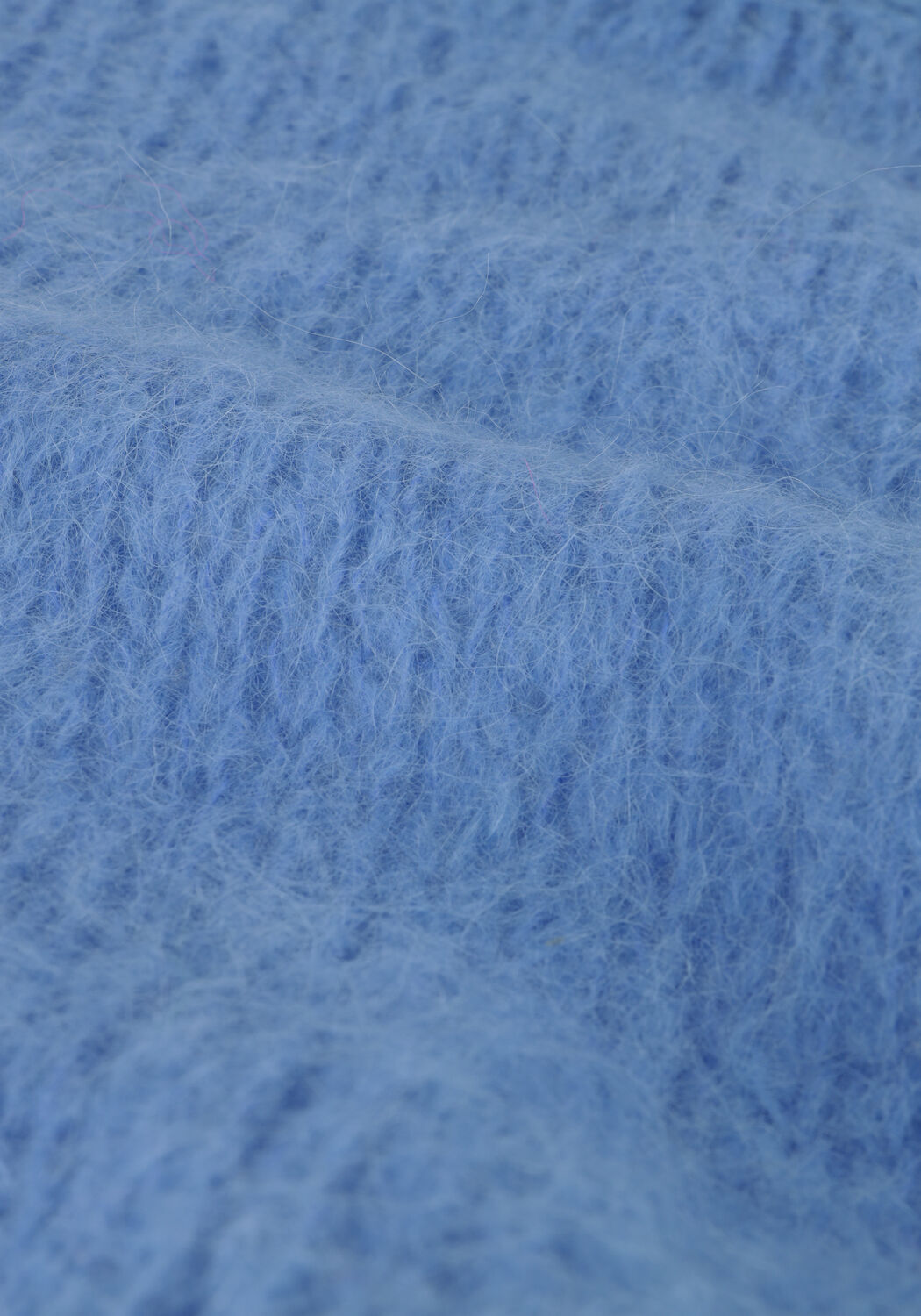 Blauwe AMERICAN DREAMS Coltrui PEPPER ROLL NECK ALPACA PULLOVER - large