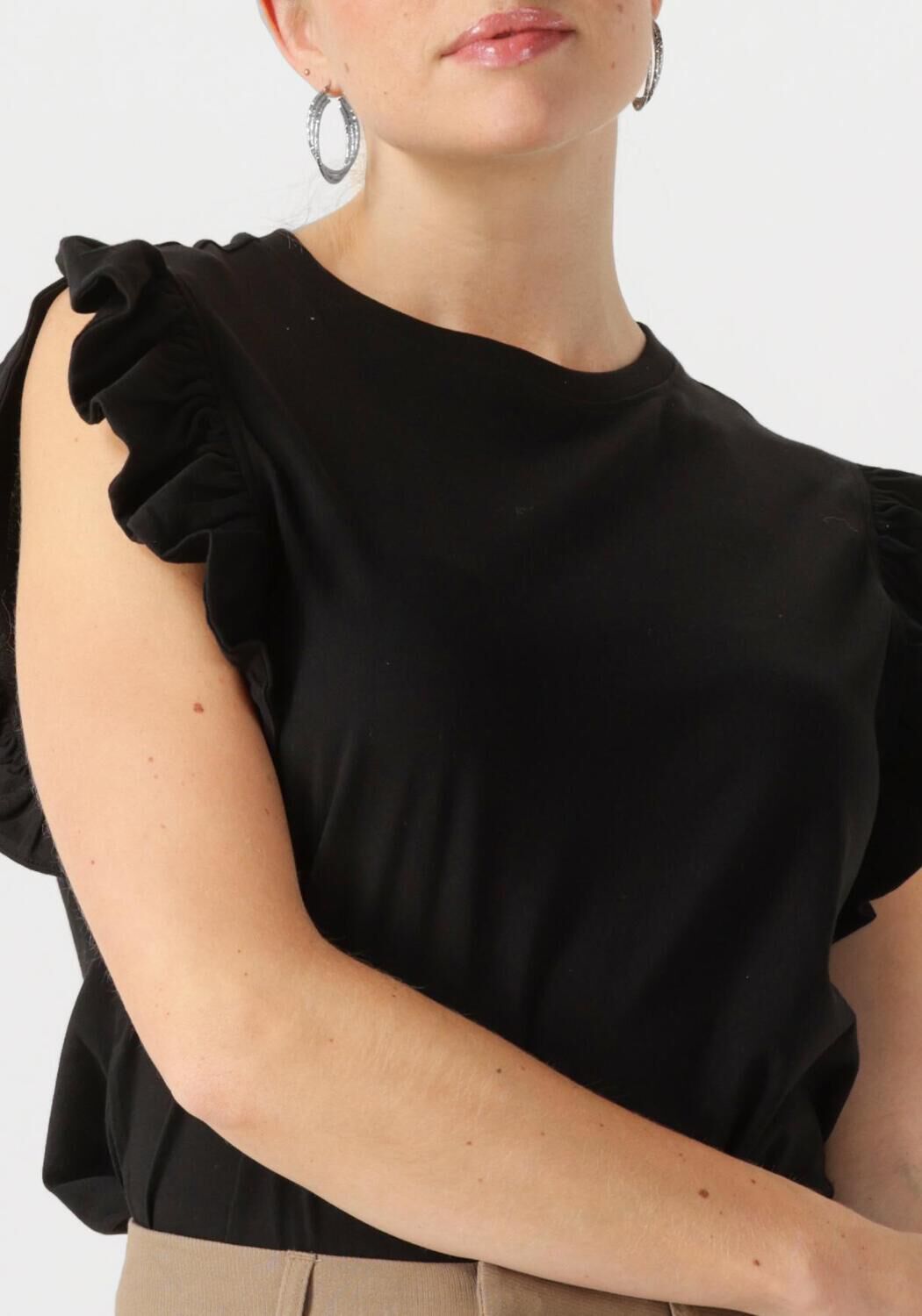 SILVIAN HEACH Dames Tops & T-shirts Gpp25186ts Zwart