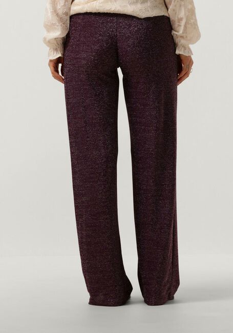 Paarse HARPER & YVE Wijde broek GLITTER-PA - large