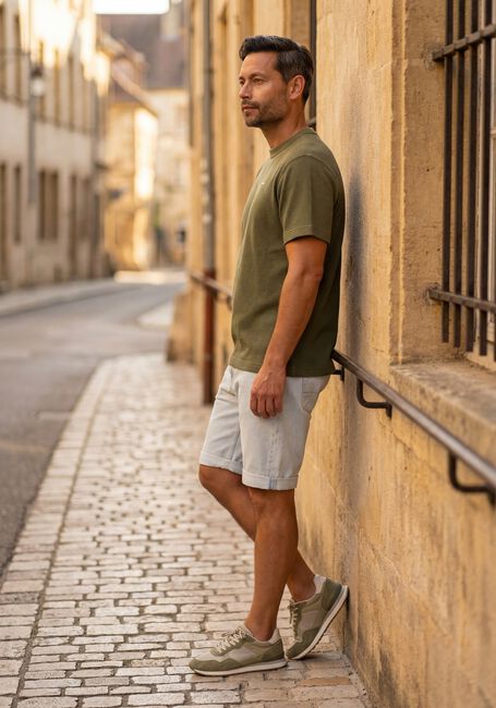 Blauwe G-STAR RAW Shorts MOSA SHORT - large