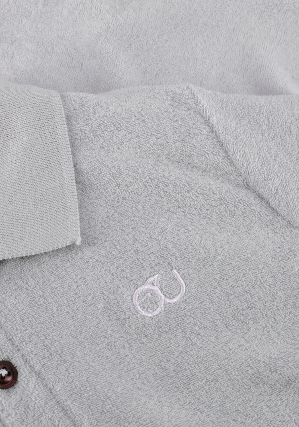 Lichtgrijze MR. LOUTRE Polo NILS - large