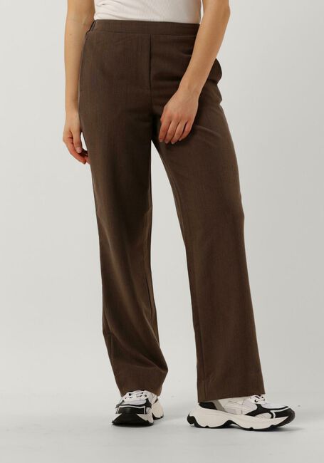 Bruine MSCH COPENHAGEN Pantalon MSCHKALAYA PANTS - large