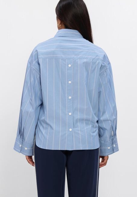 Blauwe CATWALK JUNKIE Blouses DOUBLE PLACKET BLOUSE - large