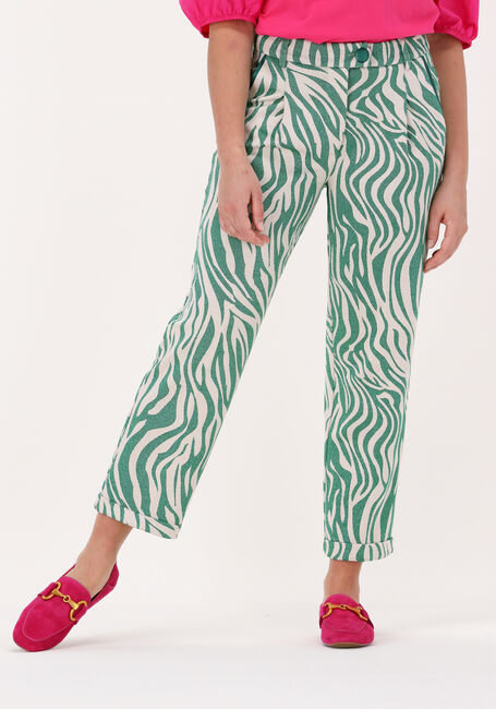 Groene SILVIAN HEACH Pantalon BUZZIP - large