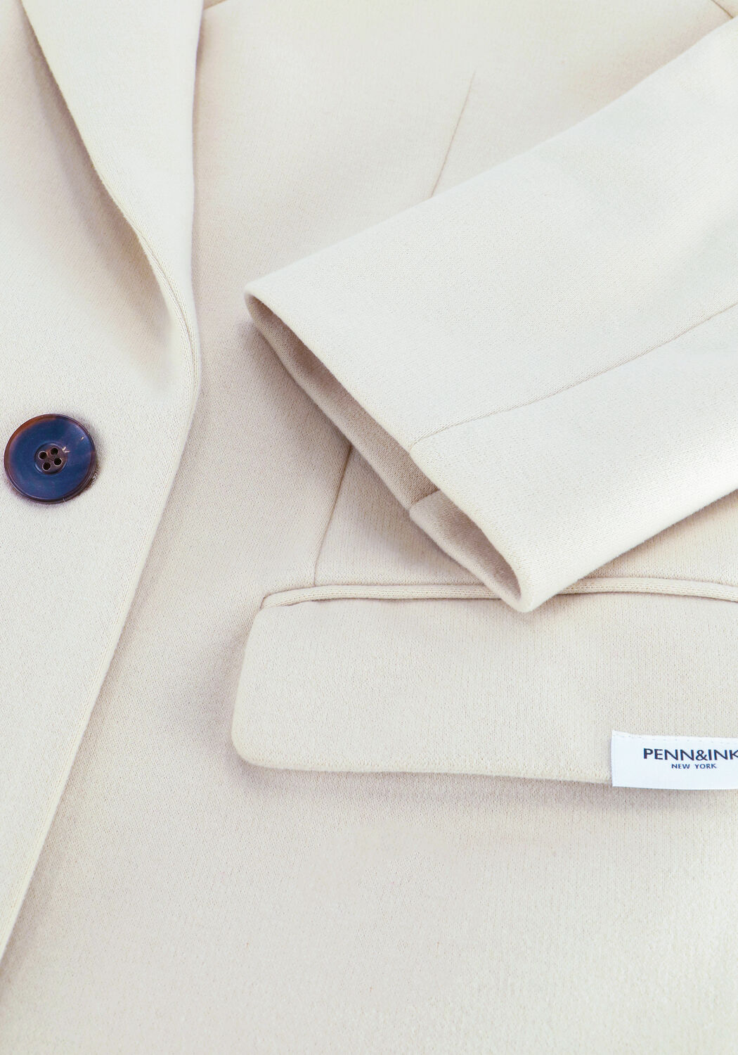 Beige PENN & INK Mantel W21N1026 - large