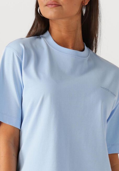 Lichtblauwe MODSTRÖM T-shirt TAKODAMD T-SHIRT - large