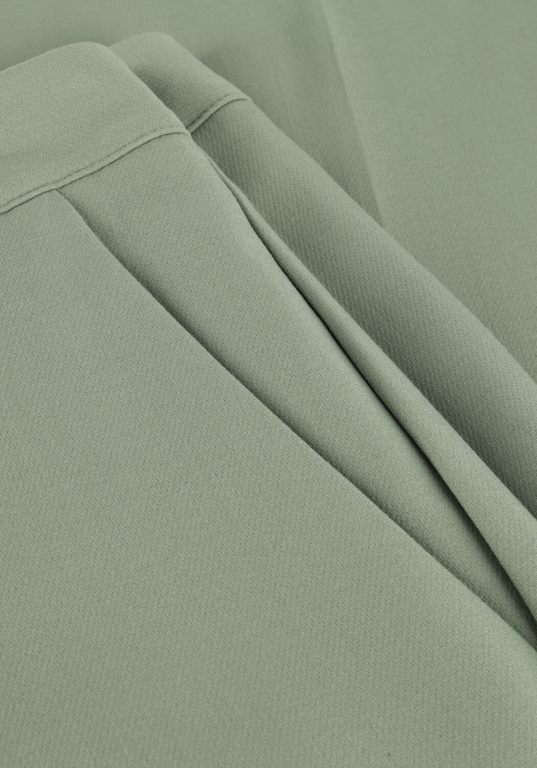 Groene ANOTHER LABEL Wijde broek MOORE PANTS - large