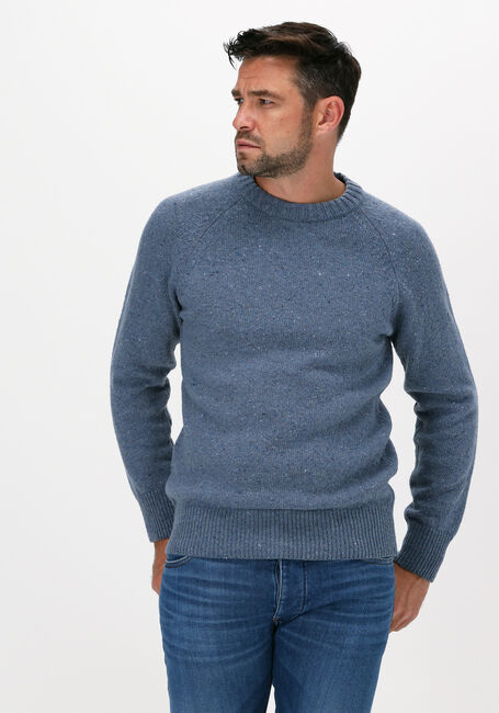 Blauwe DRYKORN Trui AARON 423040 - large