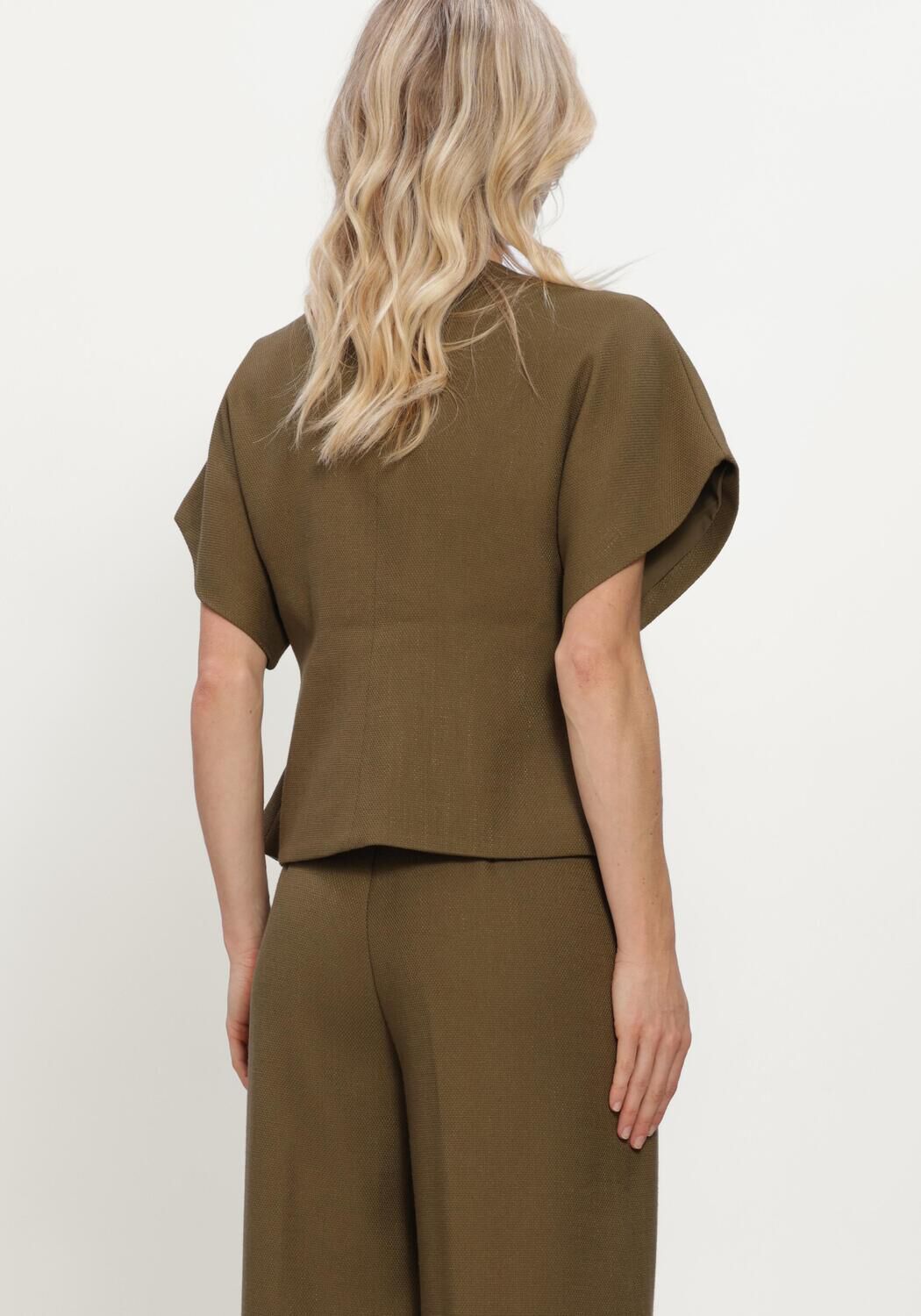 Groene Y.A.S. Blazer YASCOMIRA SS BLAZER S. - large
