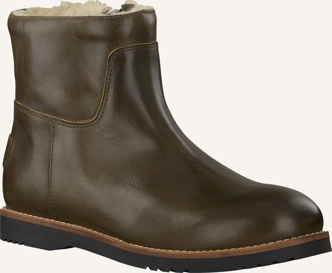 Groene SHABBIES Enkellaarsjes 182-0141SH Groene SHABBIES Enkellaarsjes 182-0141SH - large