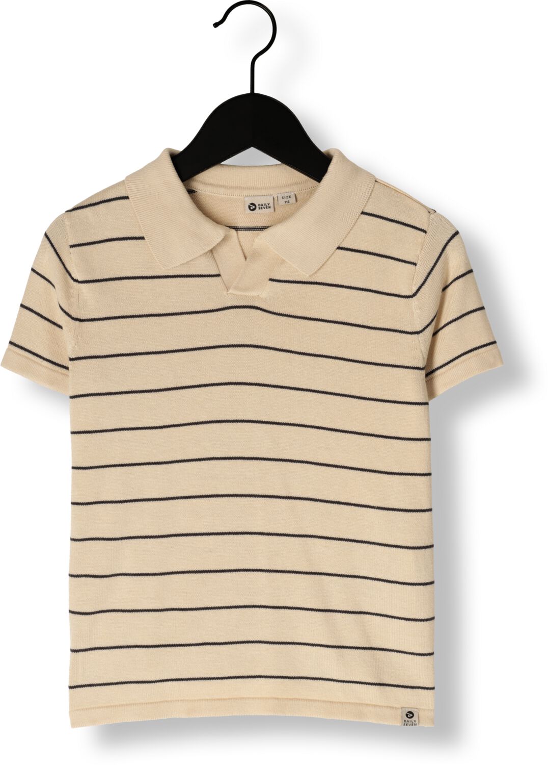 DAILY7 Jongens Polo's & T-shirts Knitted Polo Ecru