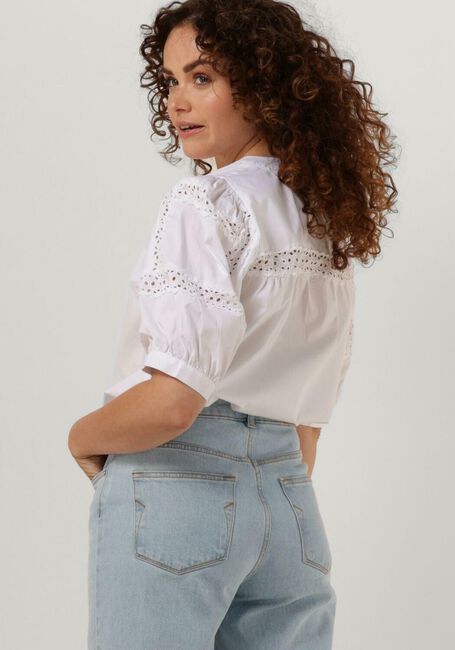 Witte MSCH COPENHAGEN Blouses MSCHMARIBEL CENILLA 2/4 SHIRT - large