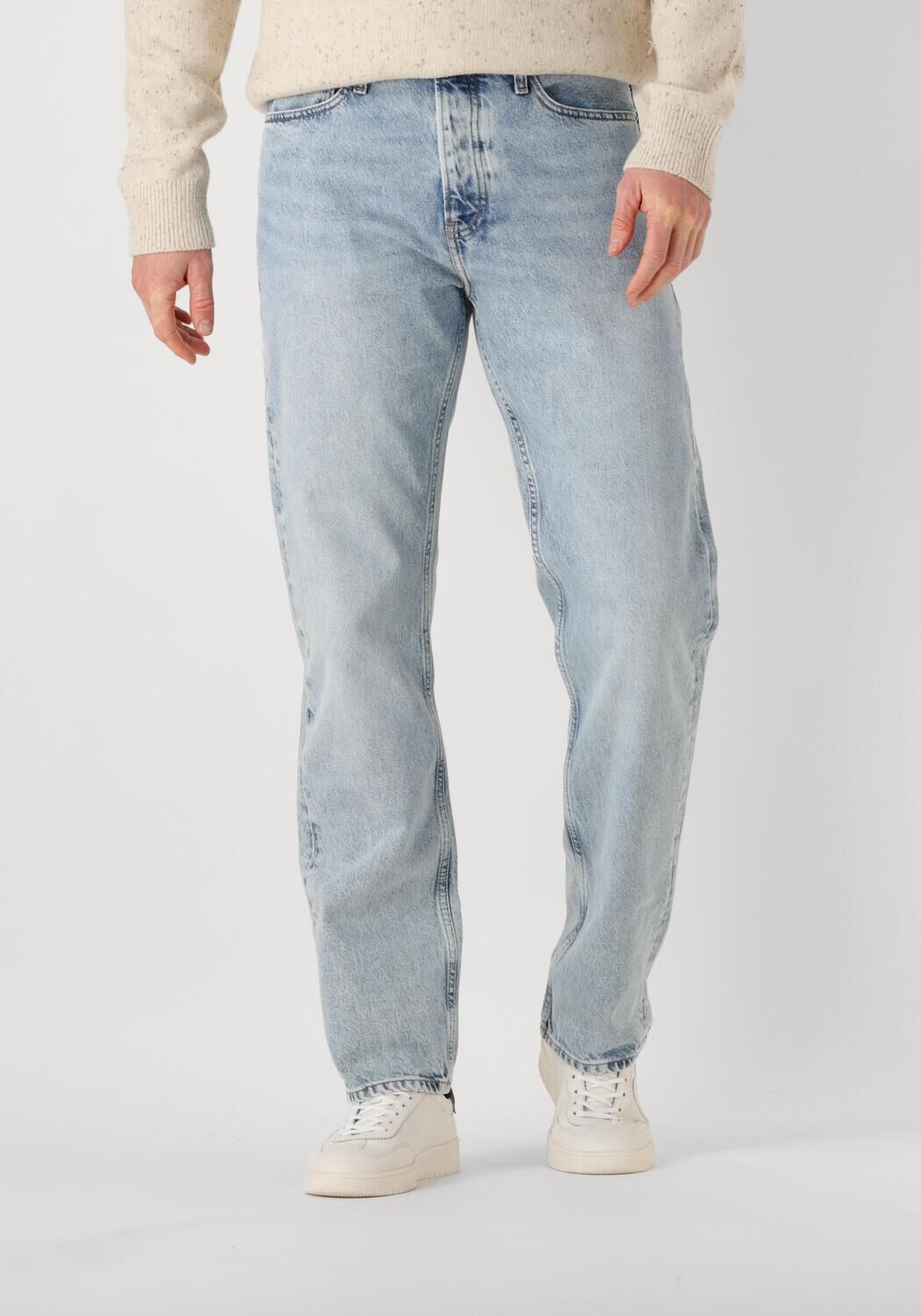 Calvin Klein Jeans Heren Regular Jeans Lente Zomer Collectie Blue Heren