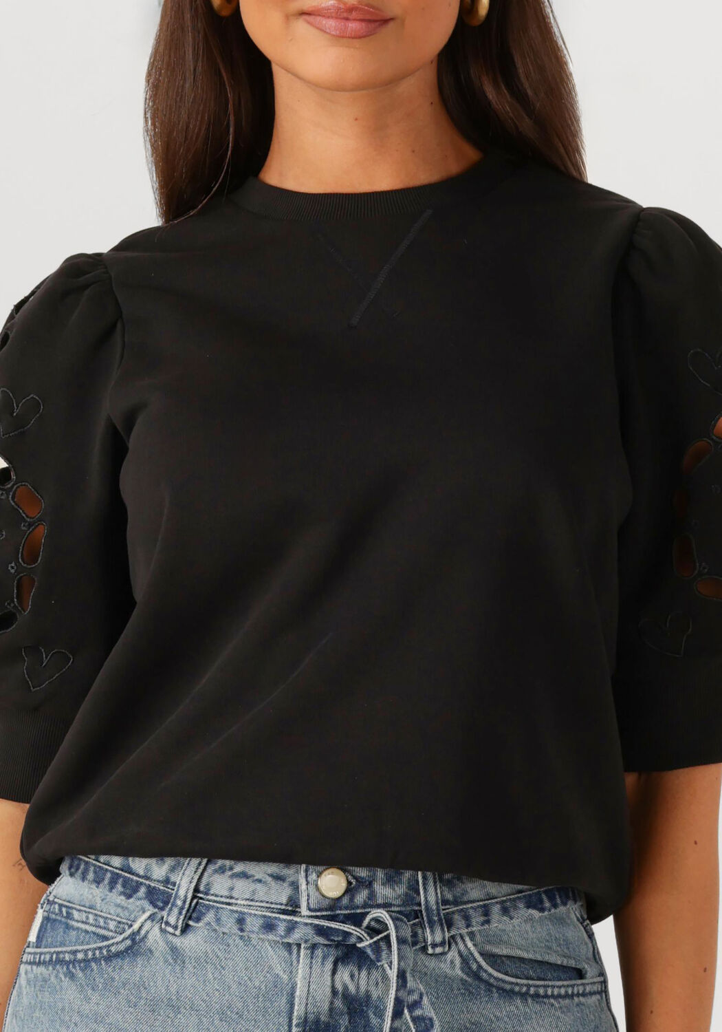 FABIENNE CHAPOT Dames Truien & Vesten Henriette Sweater Zwart