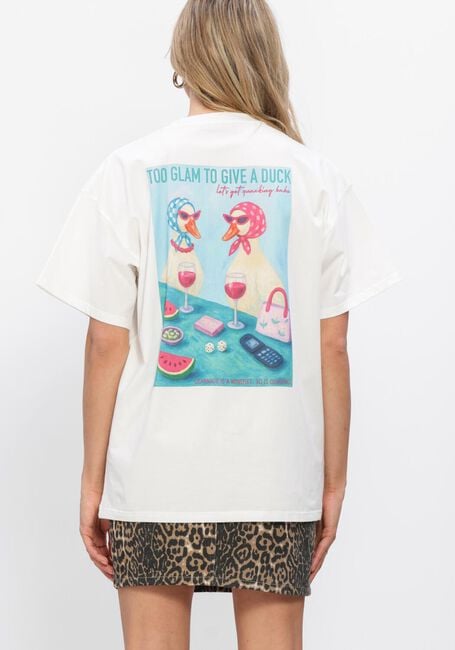 Witte YDENCE T-shirt T-SHIRT DUCKS - large