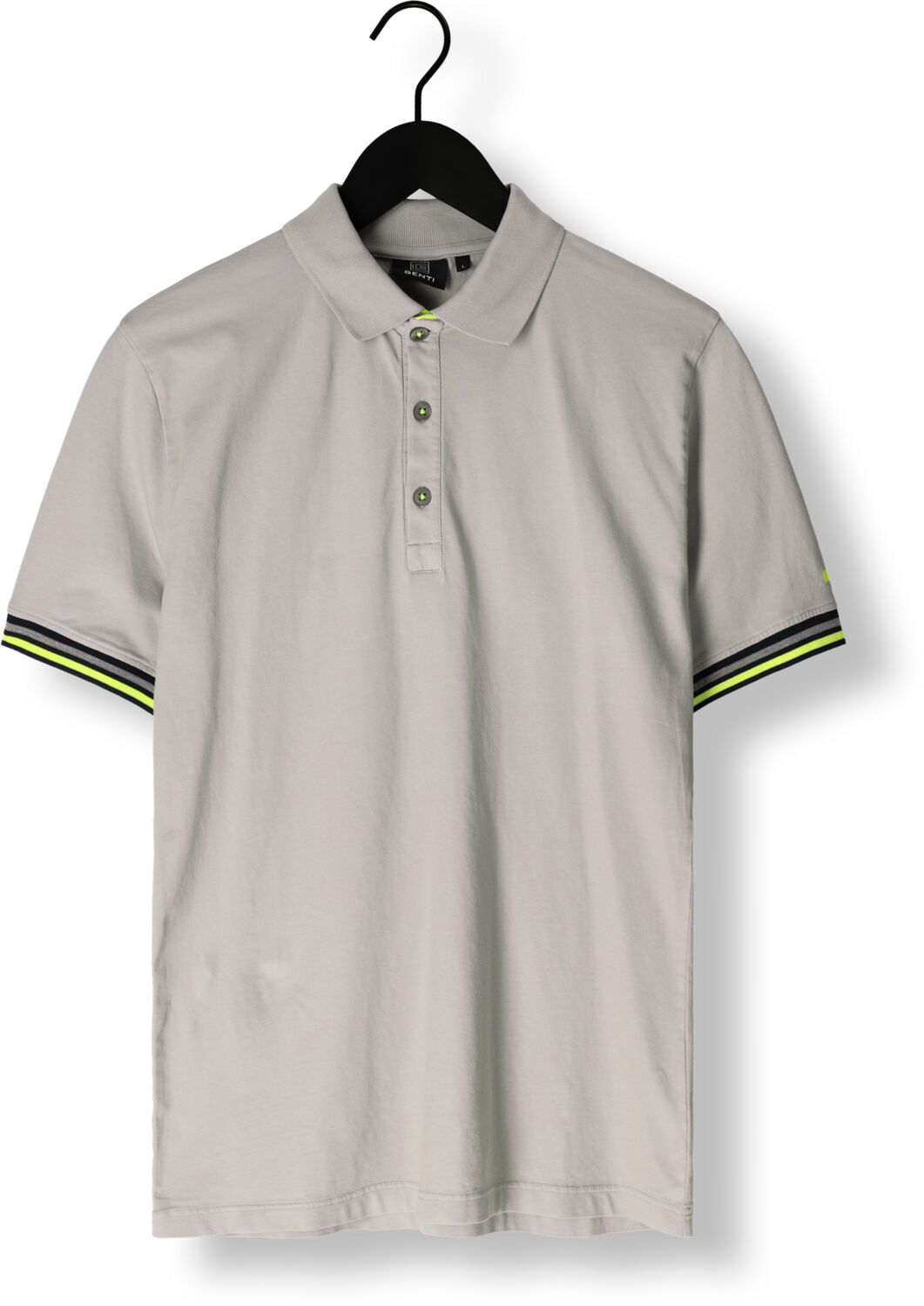 GENTI Heren Polo's & T-shirts J9033-1212 Grijs