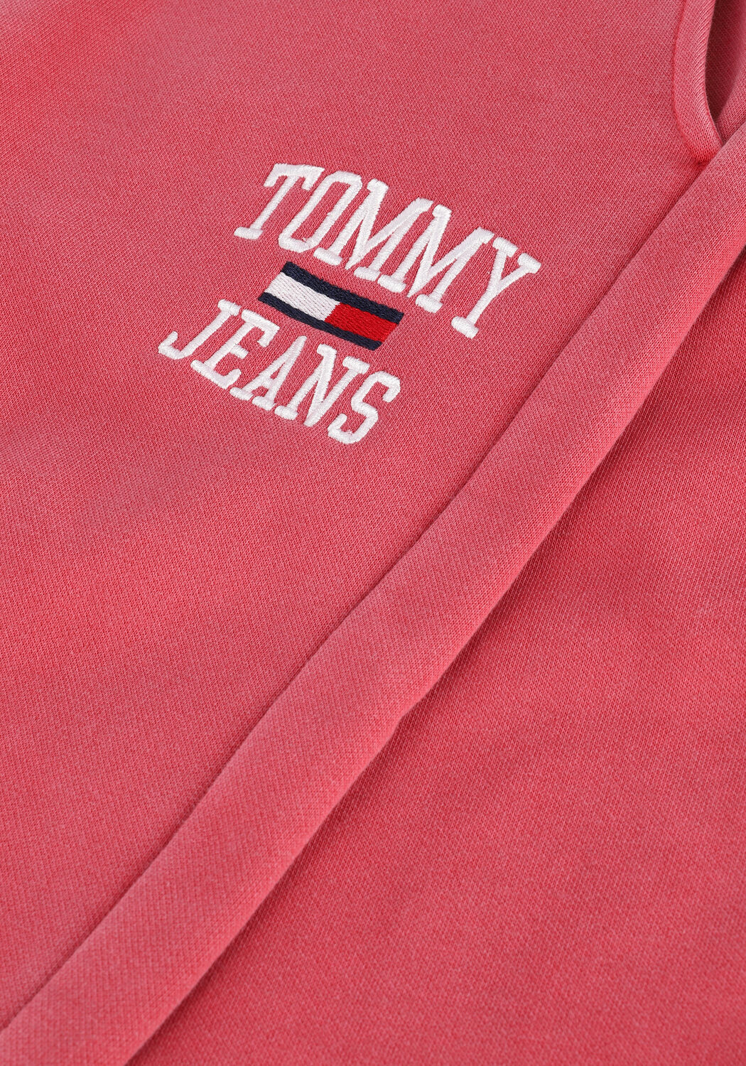 Roze TOMMY JEANS Joggingbroek TJW COLLEGE LOGO BAGGY SWEATPANT - medium