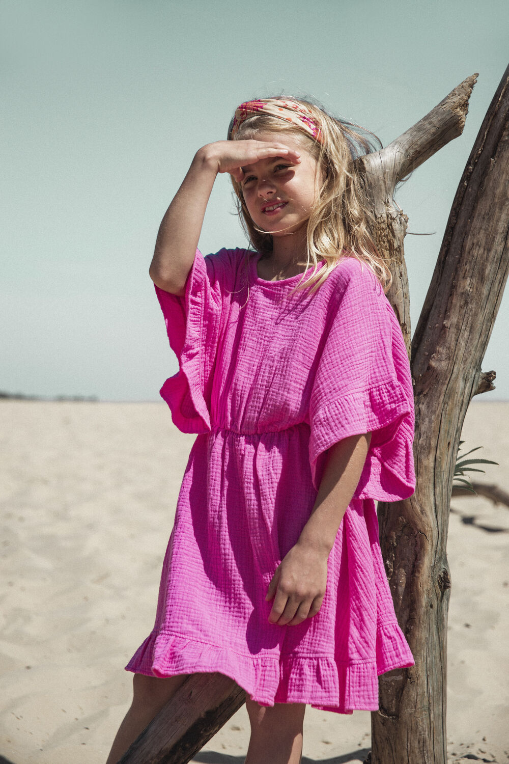 Roze spijkerjurk online